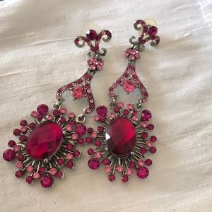 Vintage statement earrings
